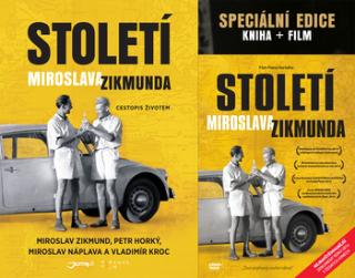Kniha: Století Miroslava Zikmunda - dárkové provedení s DVD - Knihu v dárkovém balení doplňuje DVD s životopisným filmem, jenž přináší osobitý pohled na bouřlivé dějiny dvacátého století očima muže, který poznal celý svět - 1. vydanie - Miroslav Zikmund