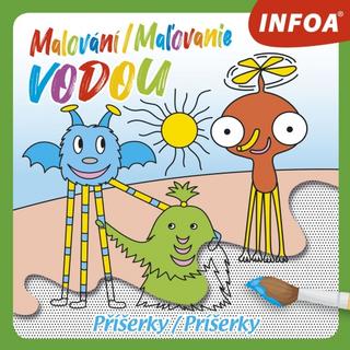 Kniha: Malování / Maľovanie vodou – Příšerky - 1. vydanie