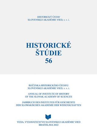 Kniha: Historické štúdie 56. Dejiny a vývoj rôznych foriem správy - Ingrid Kušniráková