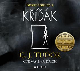 Médium CD: Kříďák - 1. vydanie - C. J. Tudor; Vasil Fridrich