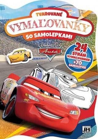 Kniha: Tvarované vymaľovanky/ Autá - 1. vydanie - Walt Disney