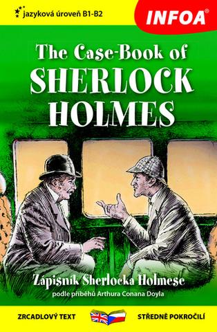 Kniha: The Case-Book of Sherlock Holmes/Zápisník Sherlocka Holmese - zrcadlový text středně pokročilí