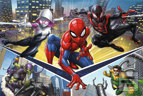Puzzle Spiderman Síla 16…