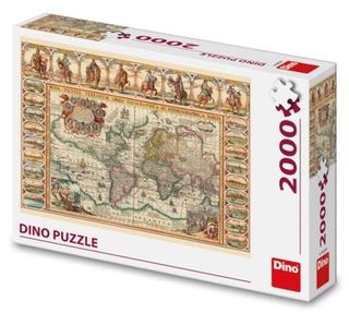 Puzzle: Puzzle 2000 Historická mapa světa