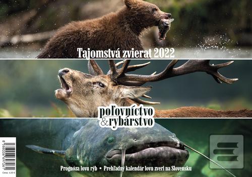 Kalendár stolný: Tajomstvá zvierat 2022 - poľovníctvo a rybárstvo - 1. vydanie