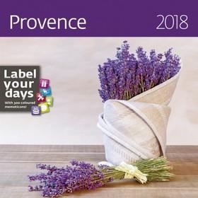 Kalendár nástenný: Provence - nástěnný kalendář 2018