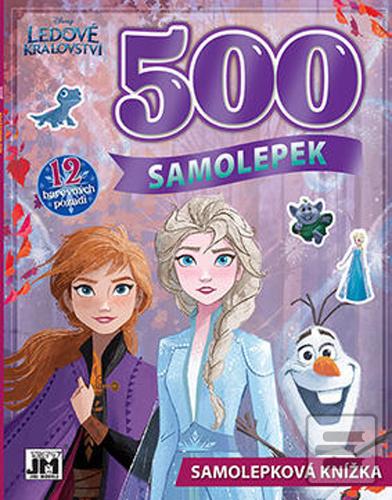 Kniha: Samolepková knížka 500 Ledové království