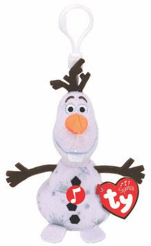 Hračka: Beanie Babies Lic Frozen 2 OLAF sněhulák se zvukem 8.5 cm