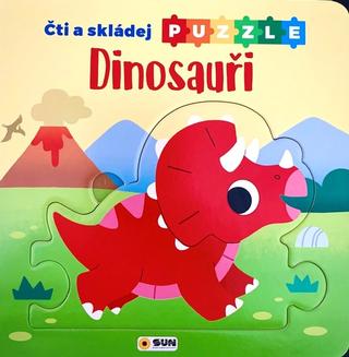 Puzzle: Dinosauři Čti a skládej puzzle - 1. vydanie