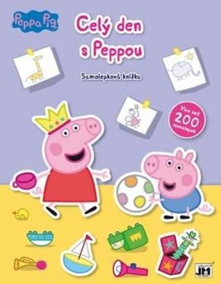 Kniha : Samolepková knížka Celý den s Peppou