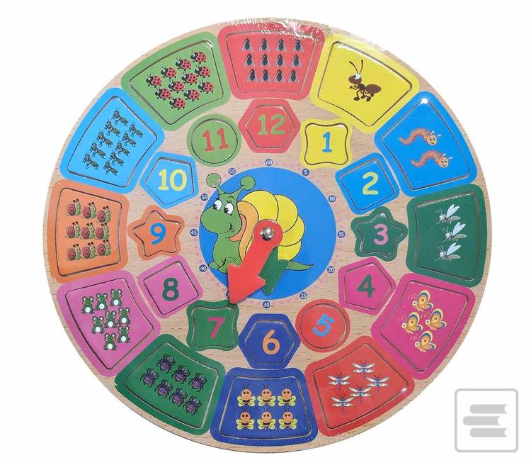 Hodiny farebné 29cm