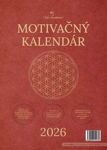 Kniha: Motivačný kalendár 2026 od I Can Academy - Zmeň svoj rok za 30 sekúnd denne