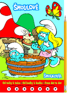 Doplnk. tovar: Šmoulové Od tečky k tečce