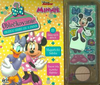 Kniha: Oblečkovanie/ Minnie - 25 zábavných aktivít + magnetická bábika - 1. vydanie - Walt Disney