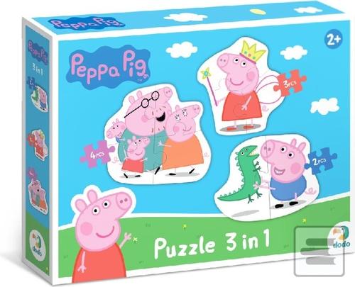 Puzzle Prasátko Peppa Ro…