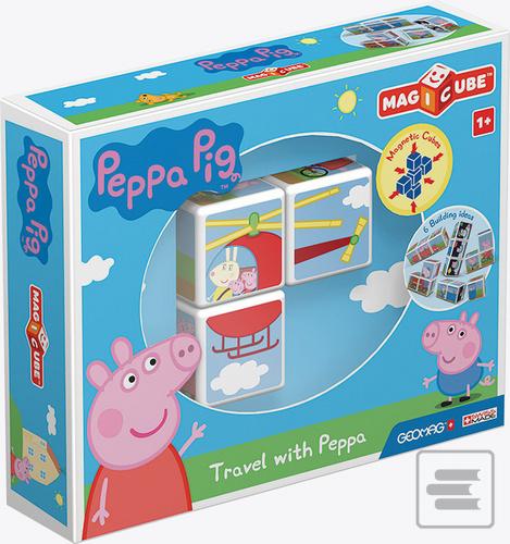 Hračka: Stavebnice Peppa Pig Magicube Travel with Peppa