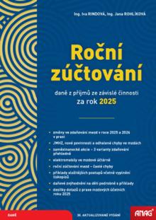 Kniha: Roční zúčtování daně z příjmů ze závislé činnosti - za rok 2025 - Iva Rindová; Jana Rohlíková