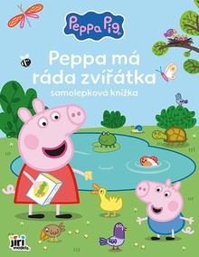 Kniha: Velká samolepková knížka Peppa má ráda zvířátka
