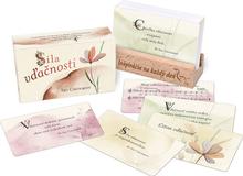 Karty: Sila vďačnosti s dreveným stojančekom - Sri Chinmoy