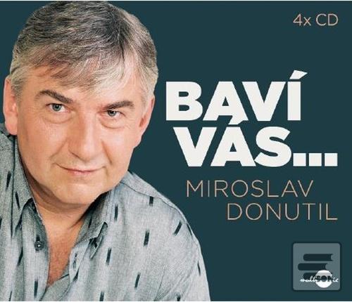 CD: Baví vás Miroslav Donutil - kolekce na 4 CD - 1. vydanie - Miroslav Donutil