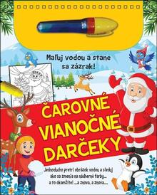 Kniha: Čarovné vianočné darčeky - Maľuj vodou a stane sa zázrak!