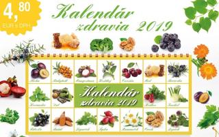 Doplnk. tovar: K-Kalendár zdravia 2019 - 1. vydanie - Žofie Kanyzová