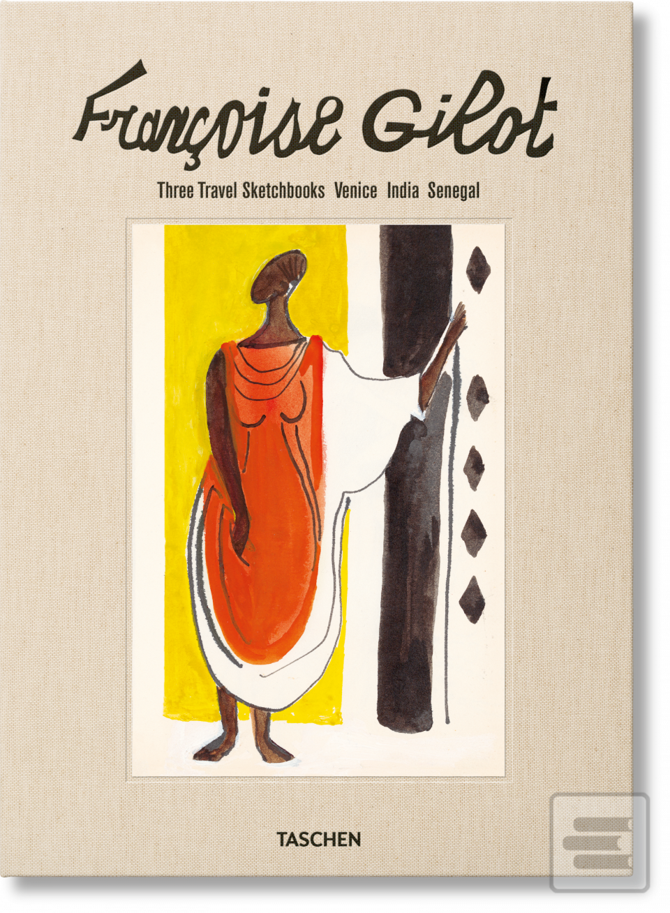 Kniha: Francoise Gilot. : Three Travel Sketchbooks: Venice, India, Senegal - Limited and numbered edition of 5000 copies.