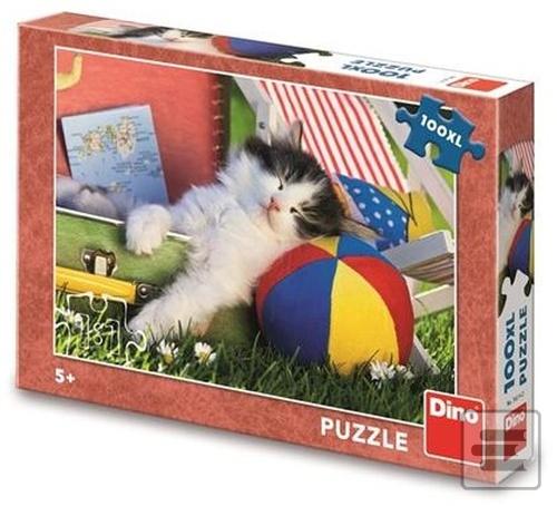 Puzzle 100 XL Kotě odpoč…