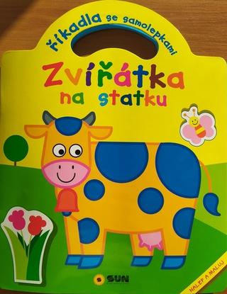 Kniha : Zvířátka na statku Říkadla se samolepkami