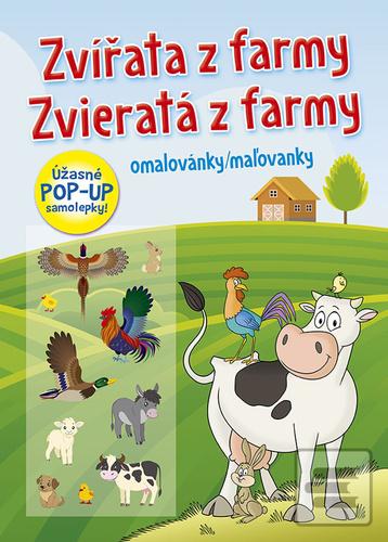 Doplnk. tovar: Zvířata z farmy / Zvieratá z farmy - Omalovánky/Maľovanky - 1. vydanie