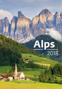 Kalendár nástenný: Alps - nástěnný kalendář 2018