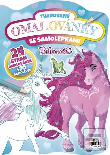 Tvarované omalovánky Jed…