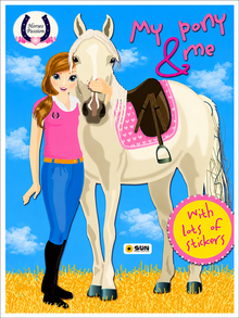 Kniha: My Pony and me - modrá
