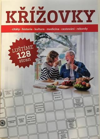 Kniha : Křížovky - Luštíme 128 stran - citáty, historie, kultura, medicína, cestování, rekordy - 1. vydanie