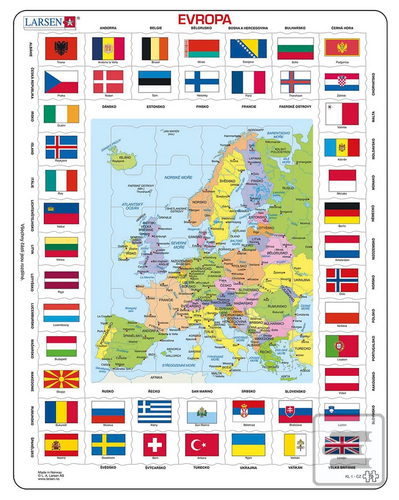 Puzzle: Puzzle 70 Evropa deskové