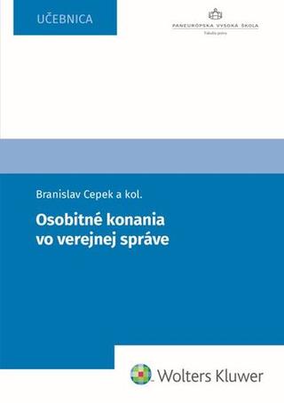 Kniha: Osobitné konania vo verejnej správe - Branislav Cepek; Lilla Garayová; Žaneta Surmajová