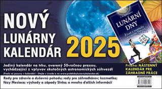 Kniha: Lunární dny a Nový lunárny kalendár 2025 - Vladimír Jakubec; T. N.  Zjurnjajeva