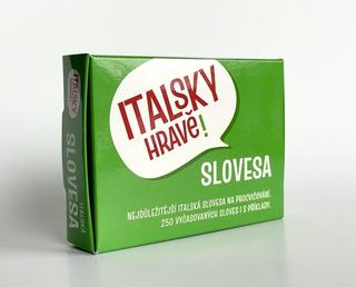Karty: Italsky hravě! Slovesa - Nejdůležitější italská slovesa na procvičování.