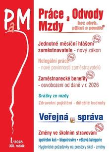 Kniha: Práce a mzdy 1/2026 – Jednotné měsíční hlášení zaměstnavatele