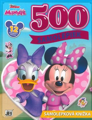 Kniha: 500 Samolepiek/ Minnie