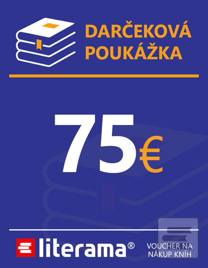 Poukážka: Darčeková poukážka 75 EUR - Poukážka na nákup kníh - Literama