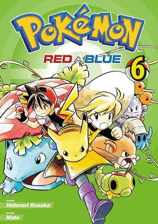 Kniha: Pokémon - Red a blue 6 - 1. vydanie - Hidenori Kusaka