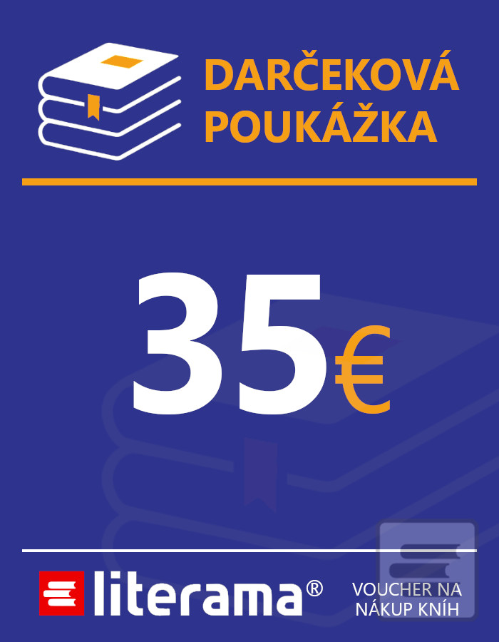 Voucher: Darčeková poukážka 35 EUR - Poukážka na nákup kníh - Literama