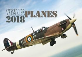 Kalendár nástenný: Warplanes - nástěnný kalendář 2018