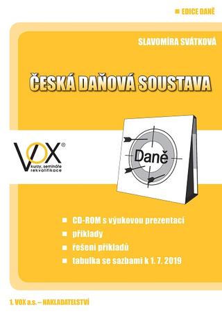 Kniha: Česká daňová soustava 2019 + CD - Slavomíra Svátková