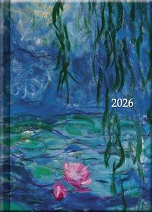 Knižný diár: Praktik denní diář 2026 Monet