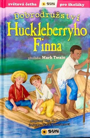 Kniha: Dobrodružství Huckleberryho Finna - 1. vydanie - Mark Twain