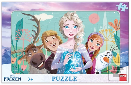 Puzzle deskové Frozen ro…