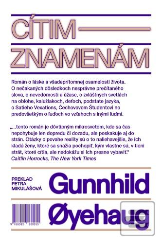 Kniha: Cítim - Znamenám - Gunnhild Øyehaug