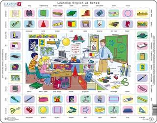 Puzzle: Puzzle Learning English at School